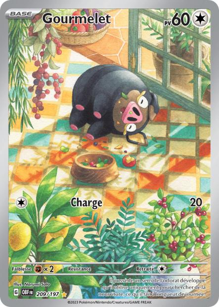 209/197 - Gourmelet - EV03 Flammes Obsidiennes
