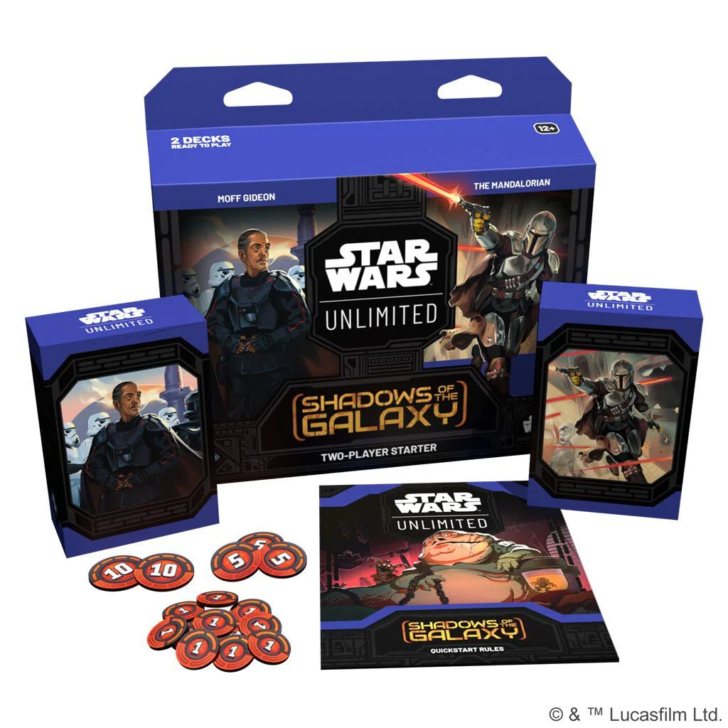 Kit De Démarrage 2 Joueurs - Star Wars Unlimited - Ombres de la Galaxie FR