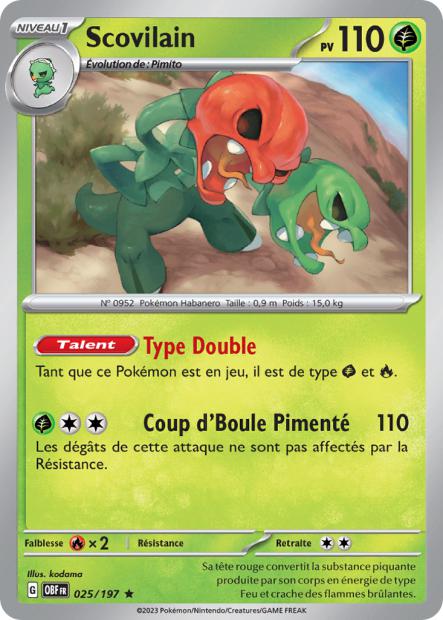 025/197 - Scovilain - EV03 Flammes Obsidiennes
