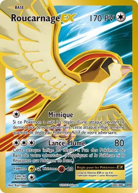 104/108 - Roucarnage Ex - XY Evolution