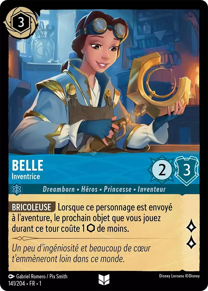 141/204 - Belle - Lorcana : Premier Chapitre
