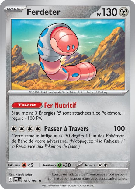 151/193 - Ferdeter - EV02 Évolutions à Paldea