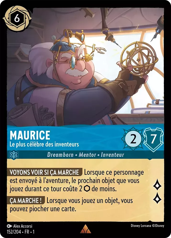 152/204 - Maurice - Lorcana : Premier Chapitre
