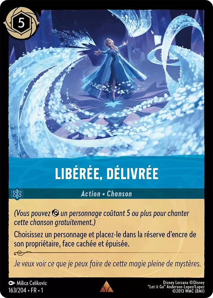 163/204 - Libérée, Délivrée - Lorcana : Premier Chapitre