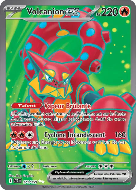 171/159 - Volcanion ex - EV9 Aventures Ensemble