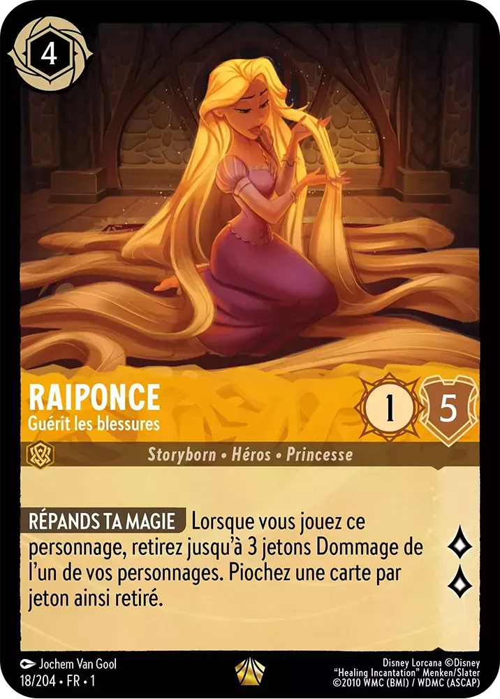 018/204 - Raiponce - Lorcana : Premier Chapitre