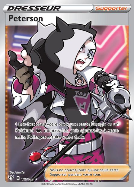 187/189 - Peterson - EB3 Ténèbres Embrasées