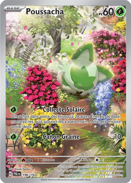 196/193 - Poussacha - EV02 Évolutions à Paldea
