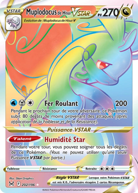 202/196 - Muplodocus de Hisui-VSTAR - EB11 Origine Perdue