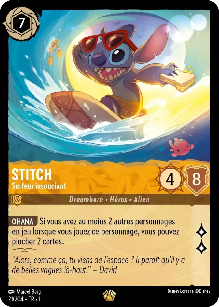 021/204 - Stitch - Lorcana : Premier Chapitre