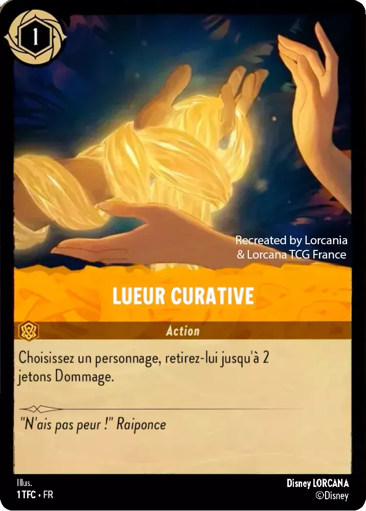 028/204 - Lueur Réparatrice - Lorcana : Premier Chapitre