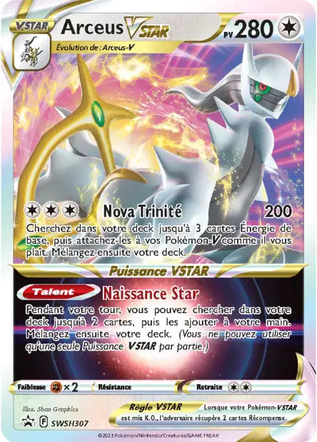 SWSH307 - Arceus Vstar - PROMO