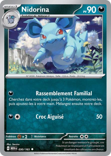 030/165 - Nidorina - EV3.5 151