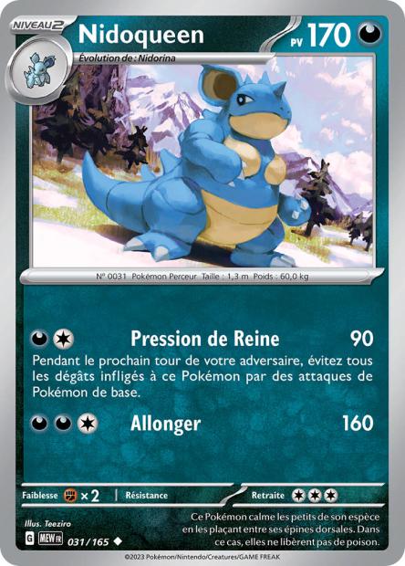 031/165 - Nidoqueen - EV3.5 151