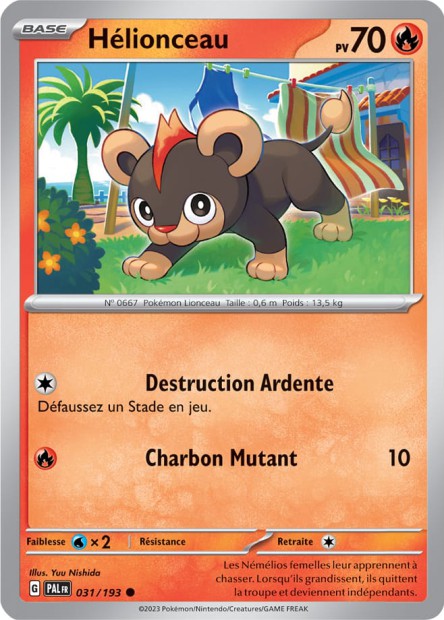 031/193 - Hélionceau - EV02 Évolutions à Paldea