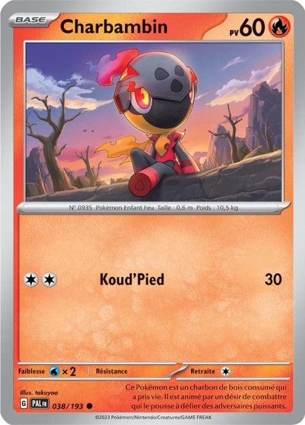 038/193 - Charbambin - EV02 Évolutions à Paldea