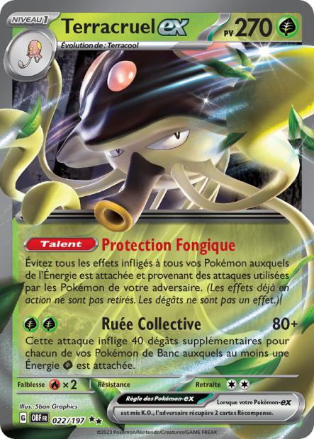 022/197 - Terracruel ex - EV03 Flammes Obsidiennes