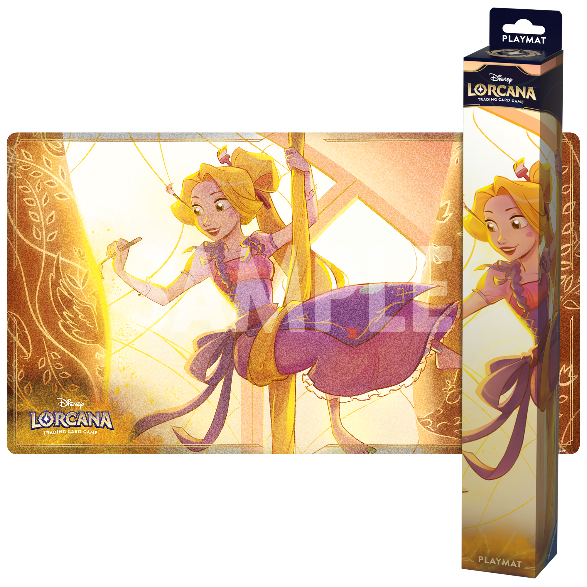 Lorcana - Ravensburger - Tapis de Jeu - illustré - Raiponce