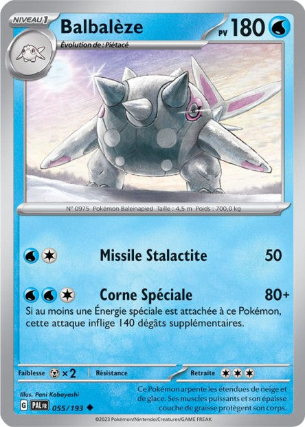 055/193 - Balbalèze - EV02 Évolutions à Paldea