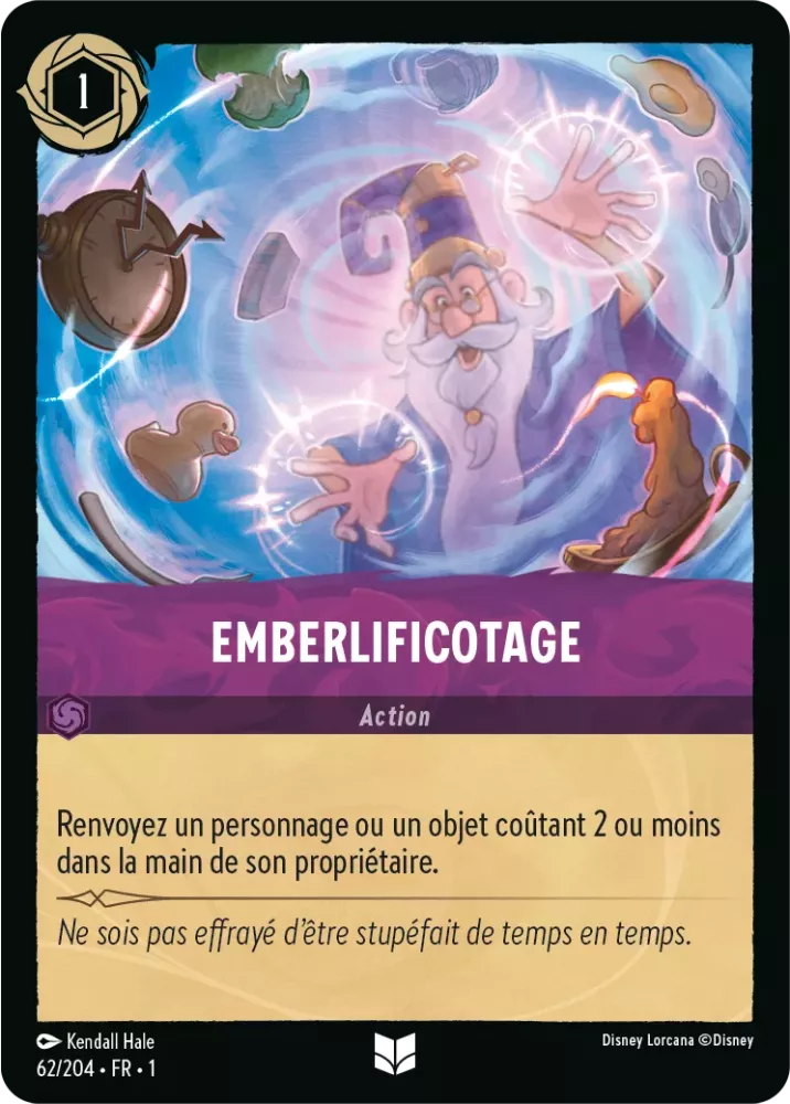 062/204 - Emberlificotage - Lorcana : Premier Chapitre
