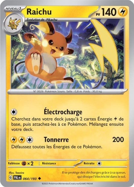 064/193 - Raichu - EV02 Évolutions à Paldea