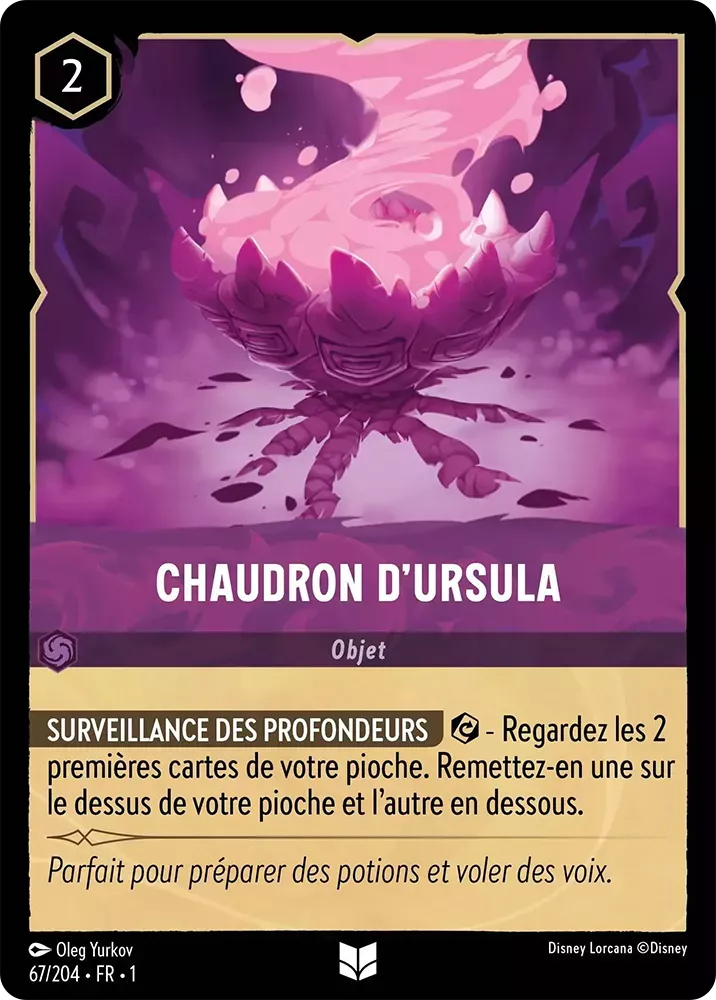 067/204 - Chaudron d'Ursula - Lorcana : Premier Chapitre