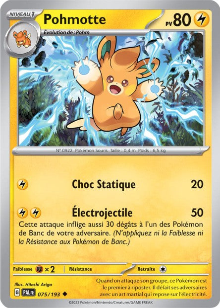 075/193 - Pohmotte - EV02 Évolutions à Paldea