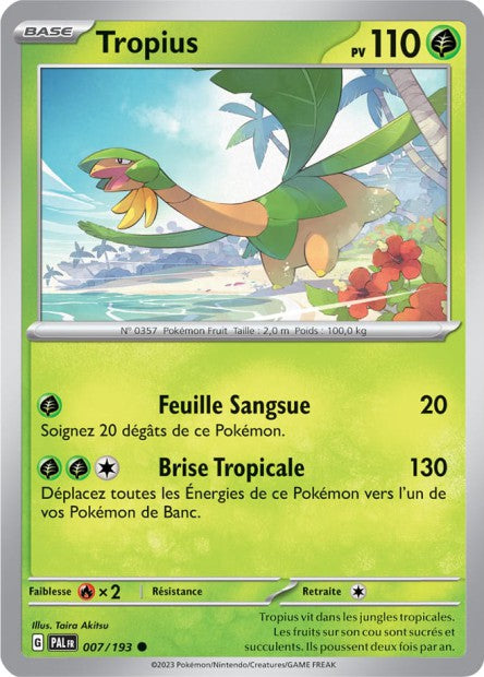 007/193 - Tropius - EV02 Évolutions à Paldea