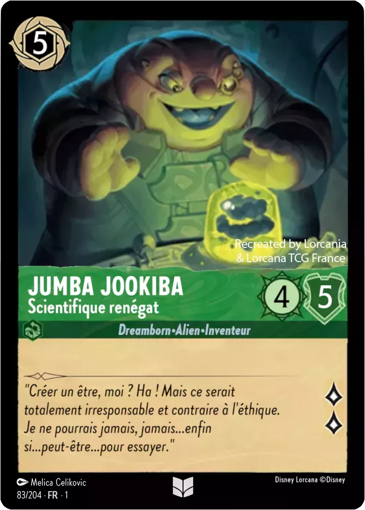 083/204 - Jumba Jookiba - Lorcana : Premier Chapitre