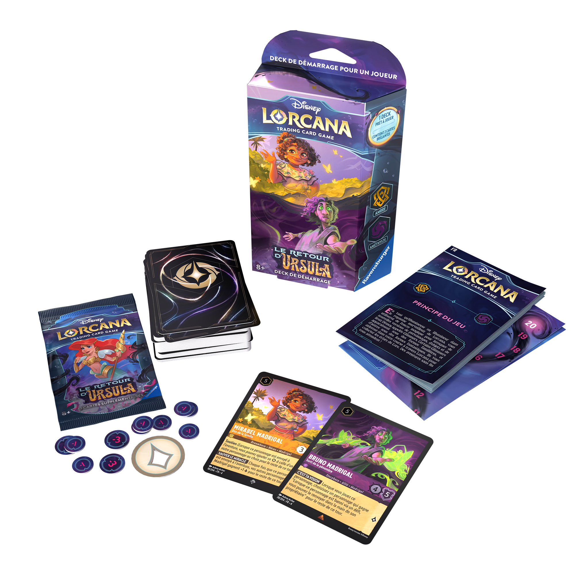 Duo Deck de Démarrage - Disney Lorcana - Chapitre 4 - Le retour d'Ursula 🇫🇷