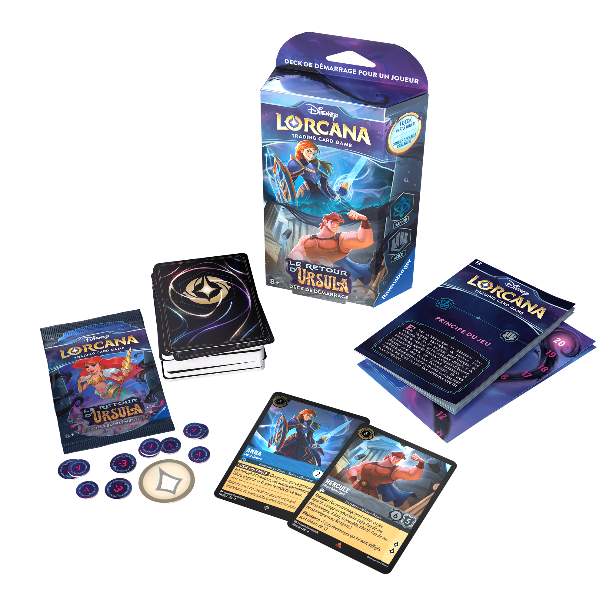 Duo Deck de Démarrage - Disney Lorcana - Chapitre 4 - Le retour d'Ursula 🇫🇷