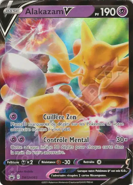 SWSH083 - Alakazam-V - PROMO