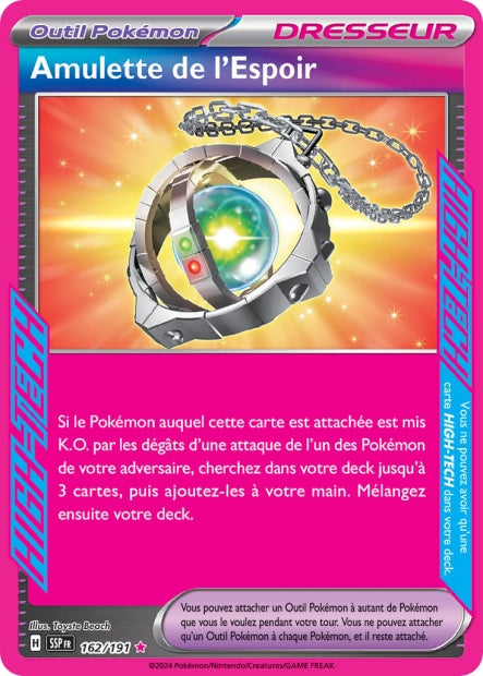 162/191 - Amulette de l'Espoir - EV8 Étincelles Déferlantes