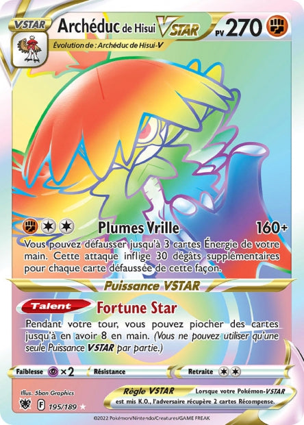 195/189 - Archéduc de Hisui-VSTAR - EB10 Astres Radieux