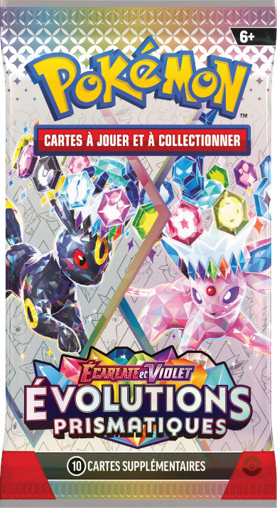 Booster en loose - Écarlate et Violet - Évolutions Prismatiques EV08.5 🇫🇷 (illustration aléatoire)