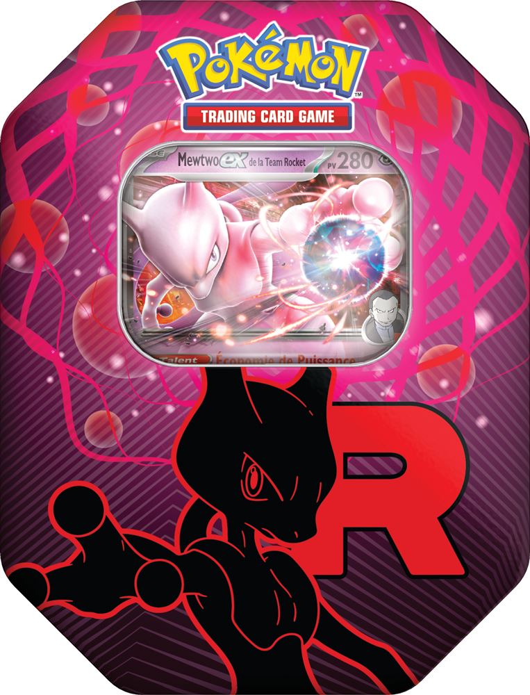 Pokebox - Mewtwo ex - Rocket 🇫🇷 + protections souples