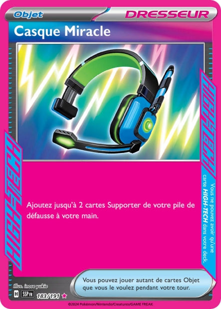 183/191 - Casque Miracle - EV8 Étincelles Déferlantes