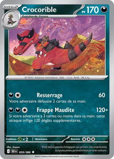 059/086 - Crocorible - EV10.5 Foudre Noire