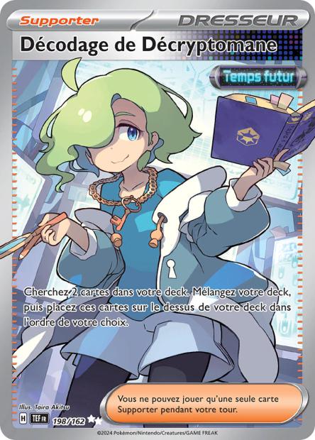 198/162 - Décodage de Décryptomane - EV5 Forces Temporelles