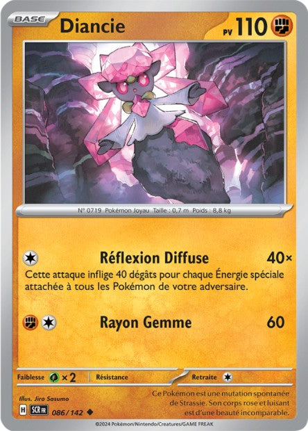 086/142 - Diancie - EV7 Couronne Stellaire