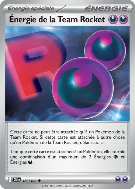 182/182 - Énergie de la Team Rocket - EV10 Rivalités Destinées