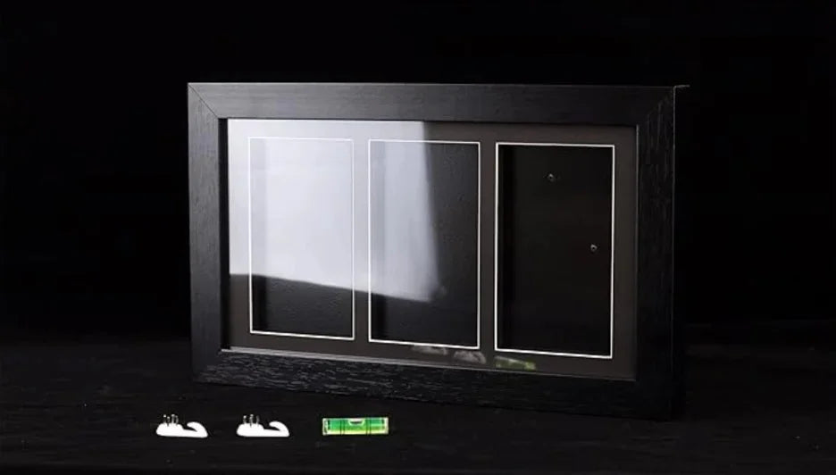 EVORETRO - Vitrine pour cartes - cadre 3 emplacement
