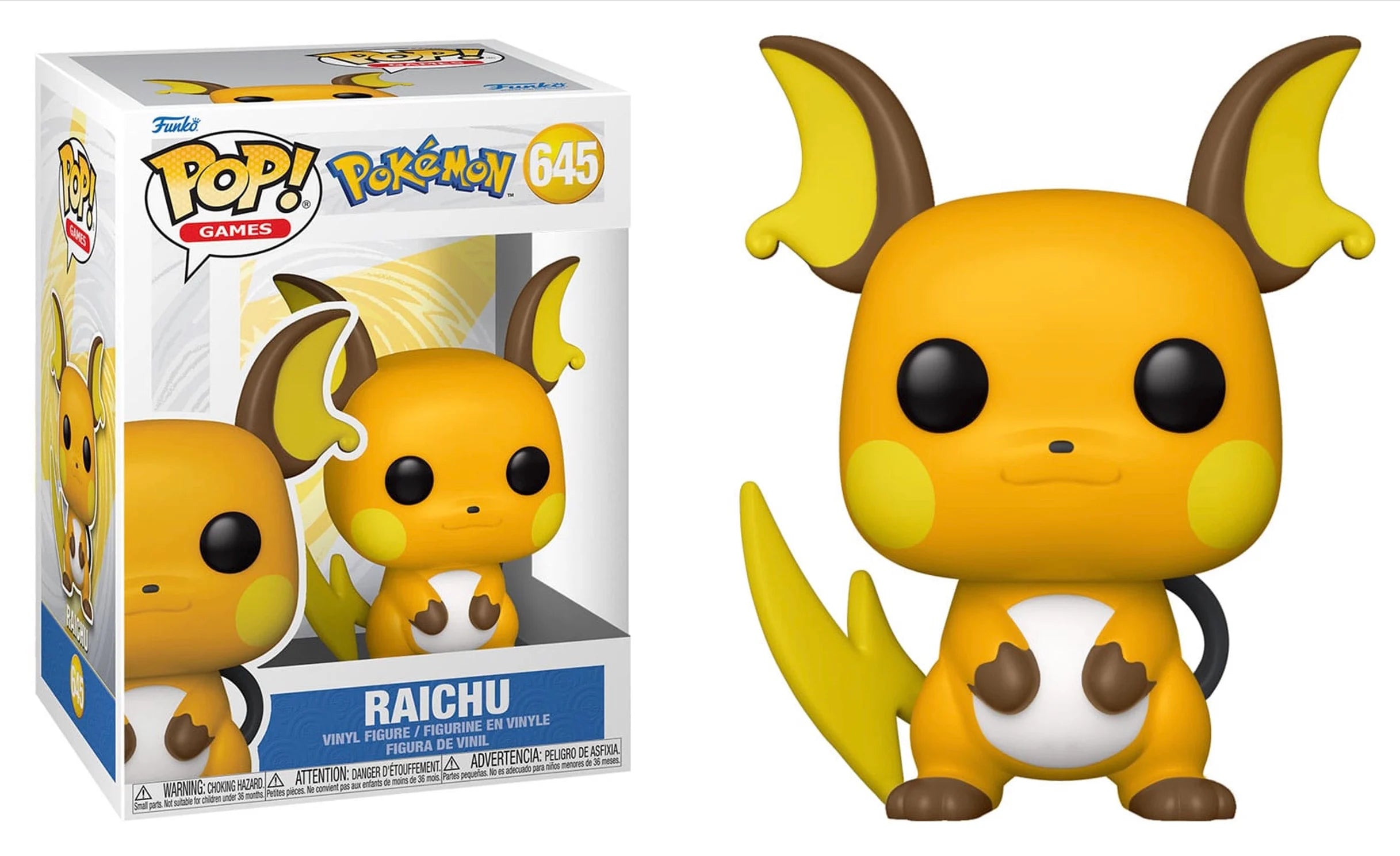 FUNKO - POP POKEMON 645 - Raichu