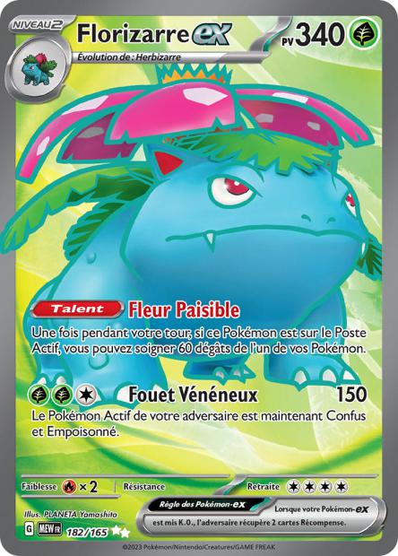 182/165 - Florizarre ex - EV3.5 151