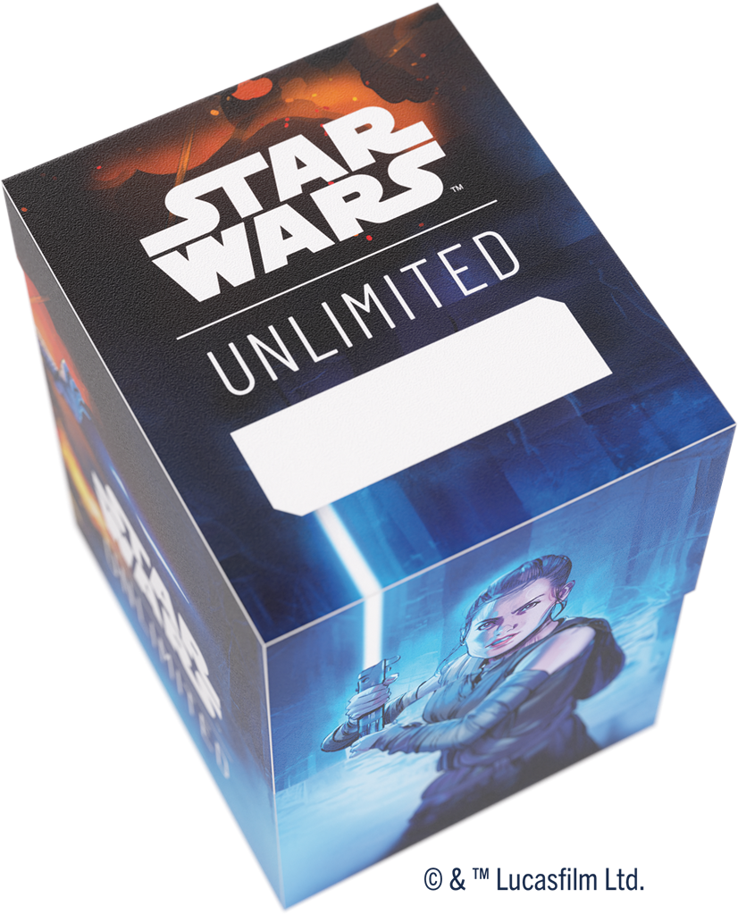 SOFT CRATE GAMEGENIC : Star Wars Unlimited - Ombres de la Galaxie / Rey & Kylo Ren