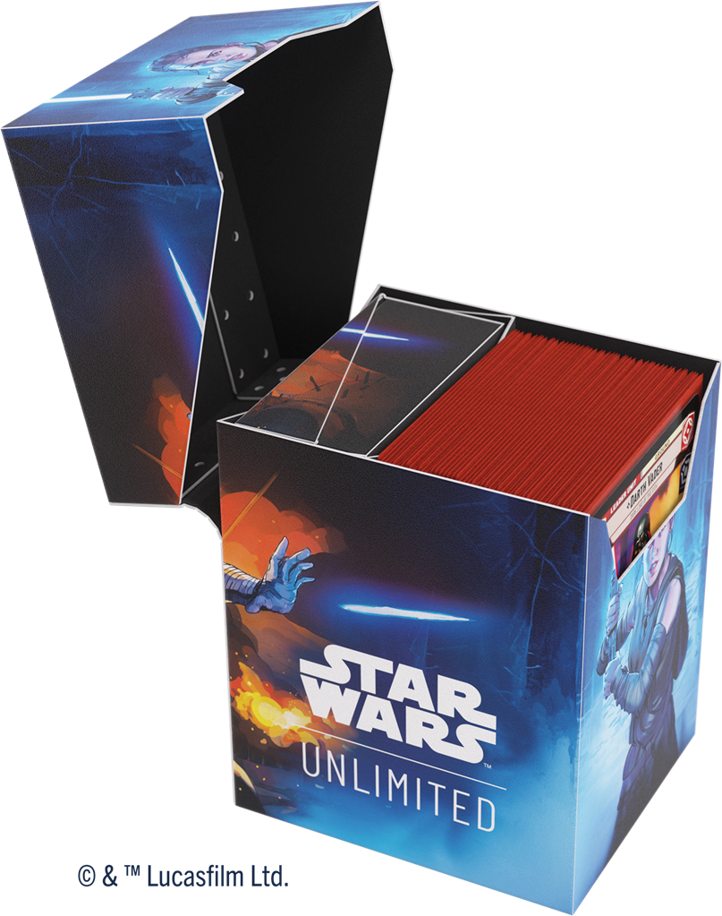 SOFT CRATE GAMEGENIC : Star Wars Unlimited - Ombres de la Galaxie / Rey & Kylo Ren
