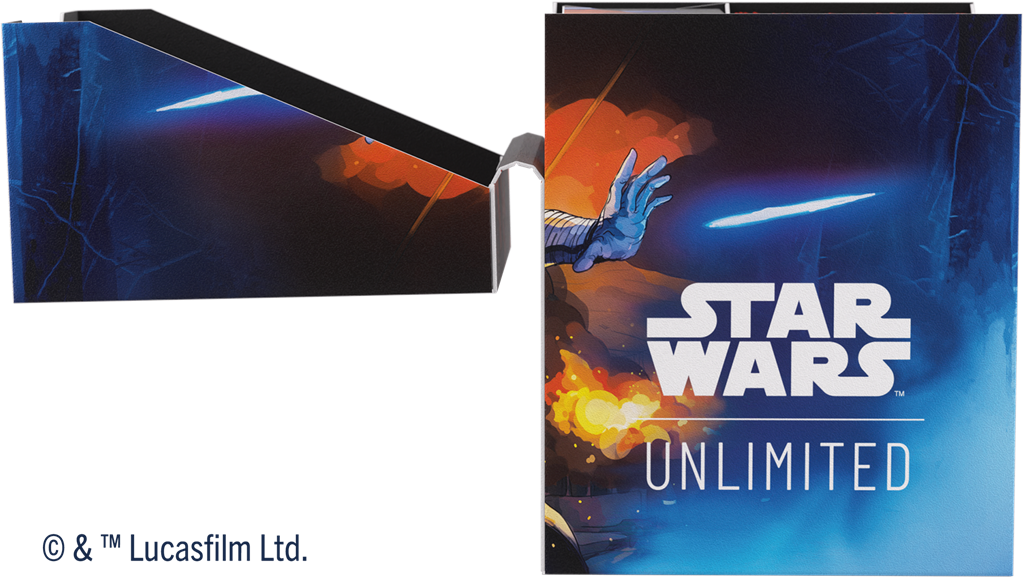 SOFT CRATE GAMEGENIC : Star Wars Unlimited - Ombres de la Galaxie / Rey & Kylo Ren