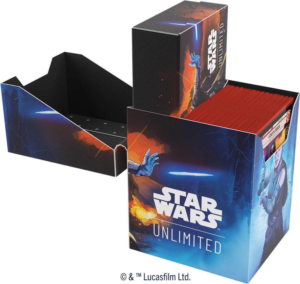 SOFT CRATE GAMEGENIC : Star Wars Unlimited - Ombres de la Galaxie / Rey & Kylo Ren