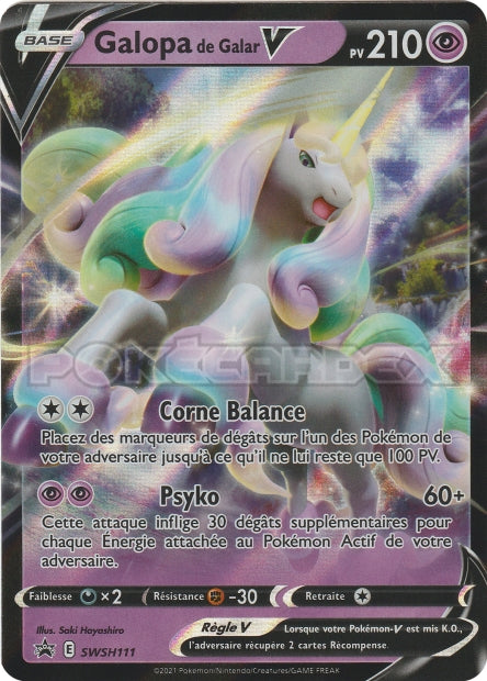 SWSH111 - Galopa de Galar-V - PROMO