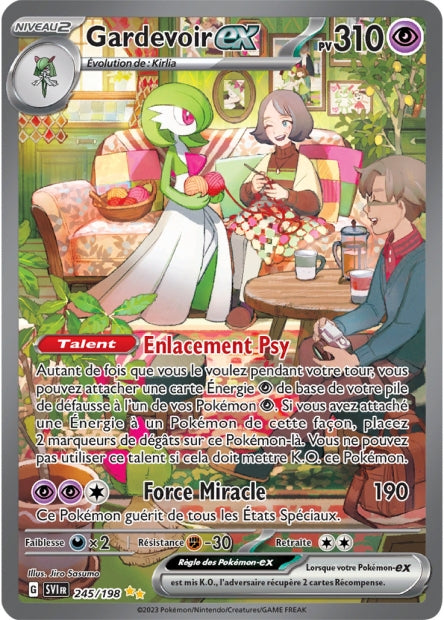 245/198 - Gardevoir ex - EV01 Écarlate et Violet
